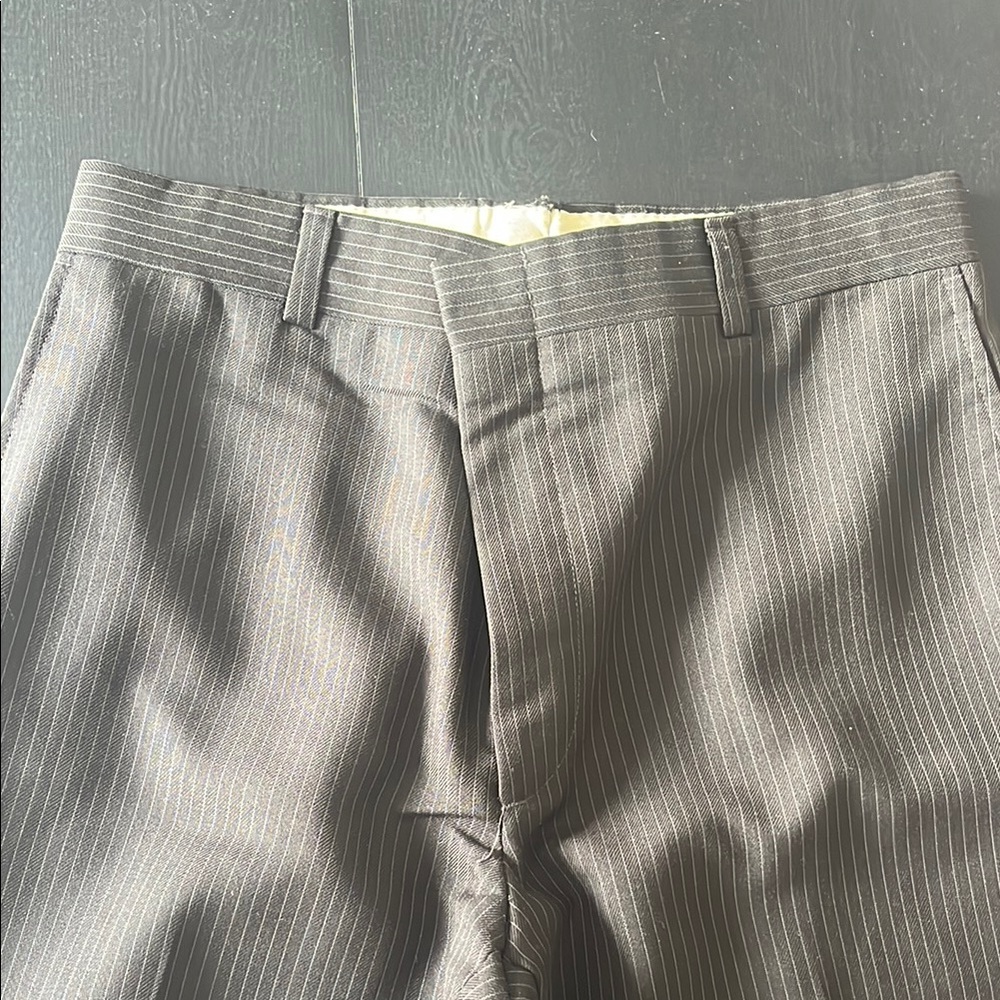 Vintage Sears Brown Pinstripe Trousers
